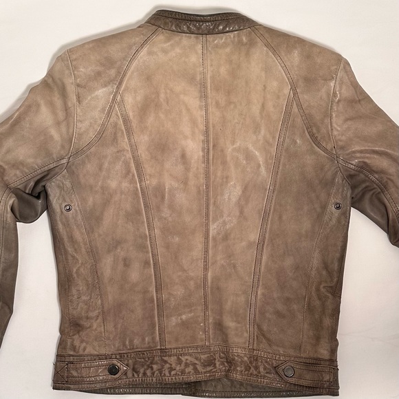 Andrew Marc Women Leather Moto Jacket - Picture 2 of 7